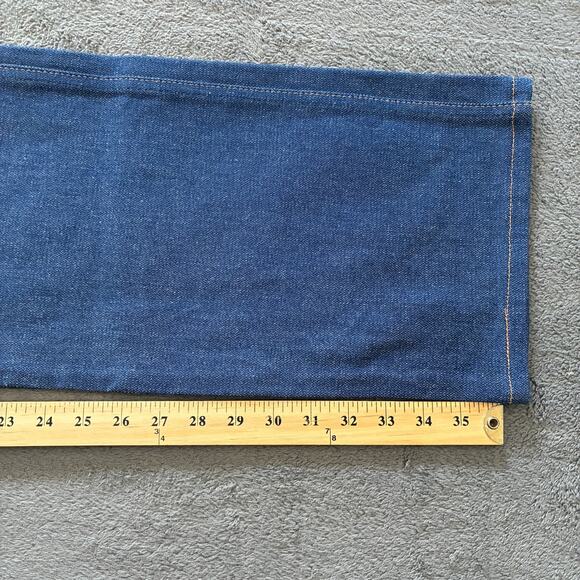 Wrangler Blue Cowboy Cut Original Fit Denim Western Rodeo Jeans Mens Size 42x36 - Picture 8 of 10